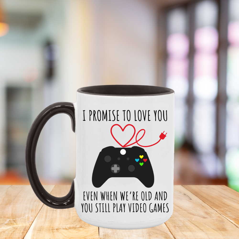 Taza Gamer San Valentín