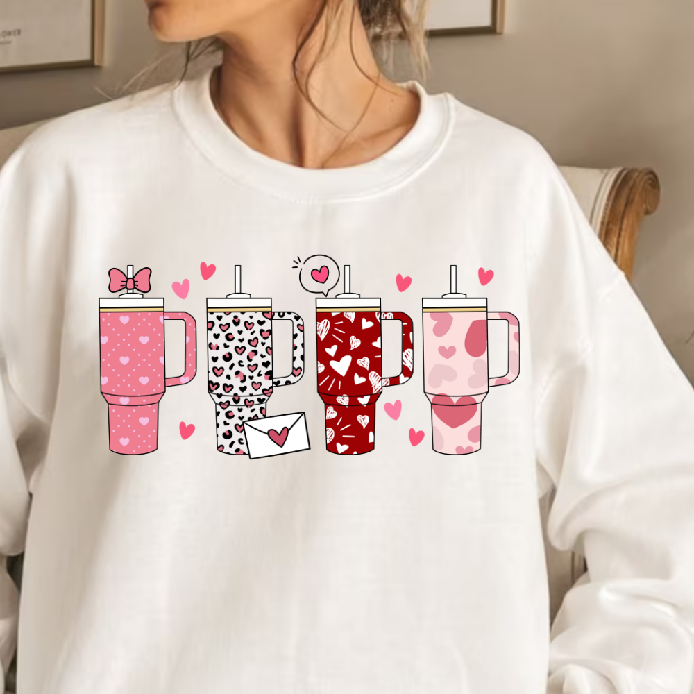 Valentine's Day Sweetheart Cup Sweatshirt