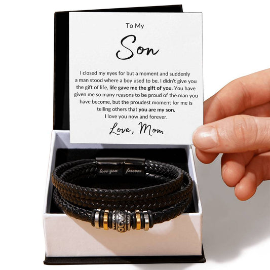 To My Son | Love You Forever Bracelet