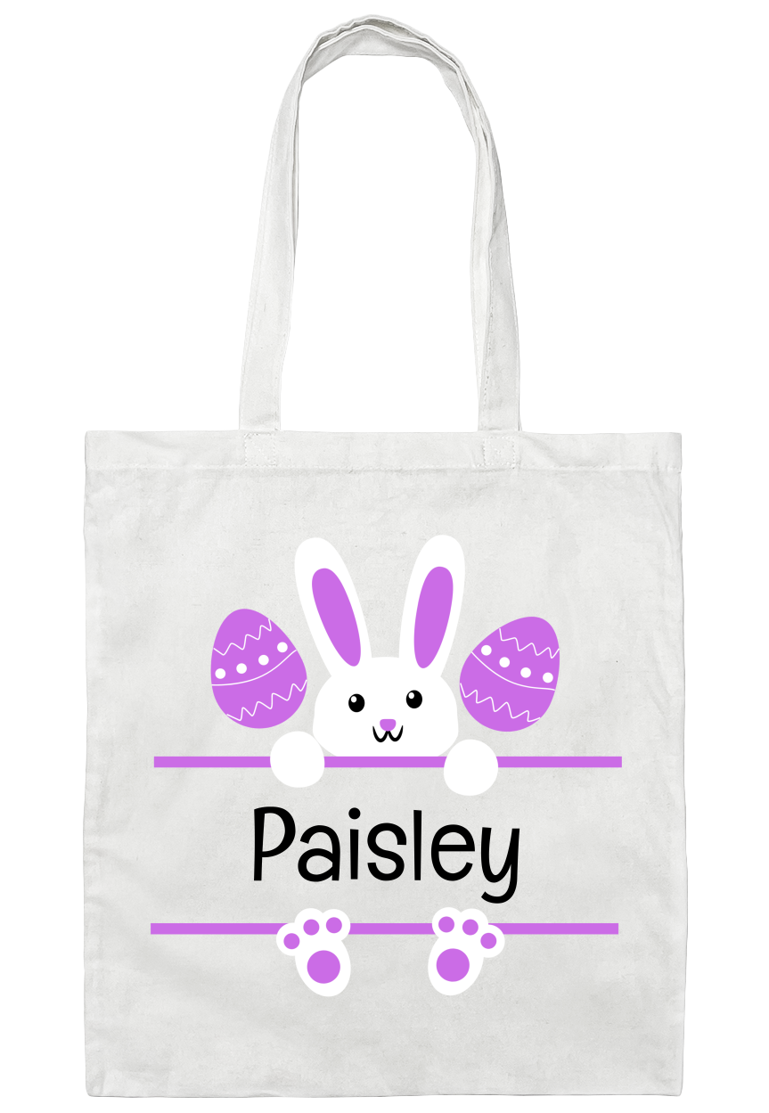 Personalized Easter Name Tote