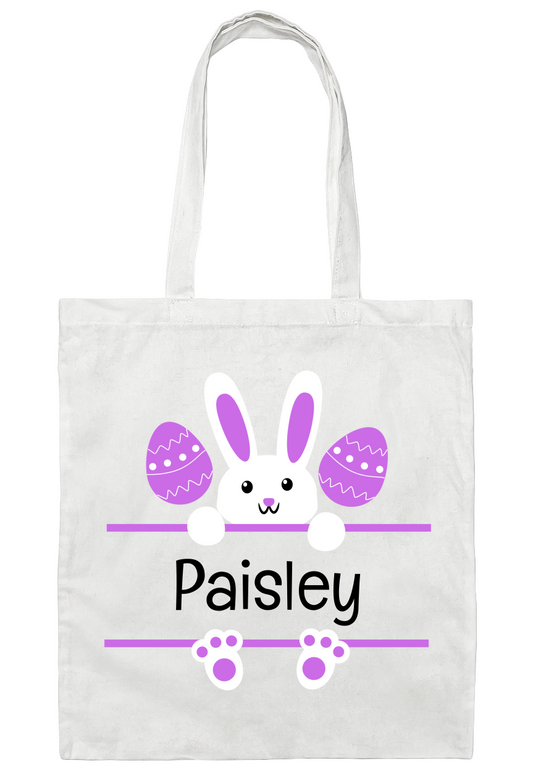 Personalized Easter Name Tote